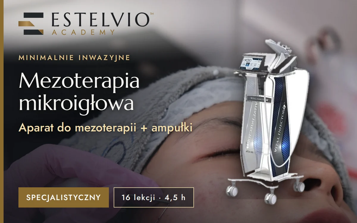 Mezoterapia mikroigłowa: Aparat do mezoterapii + ampułki