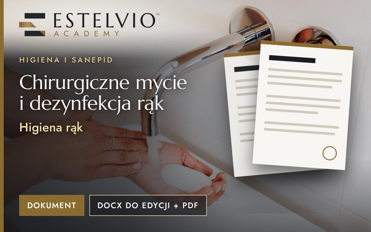 Chirurgiczne mycie i dezynfekcja rąk