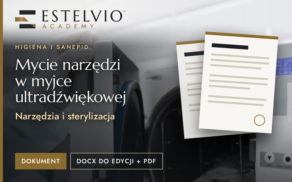 Mycie narzędzi w myjce ultradźwiękowej