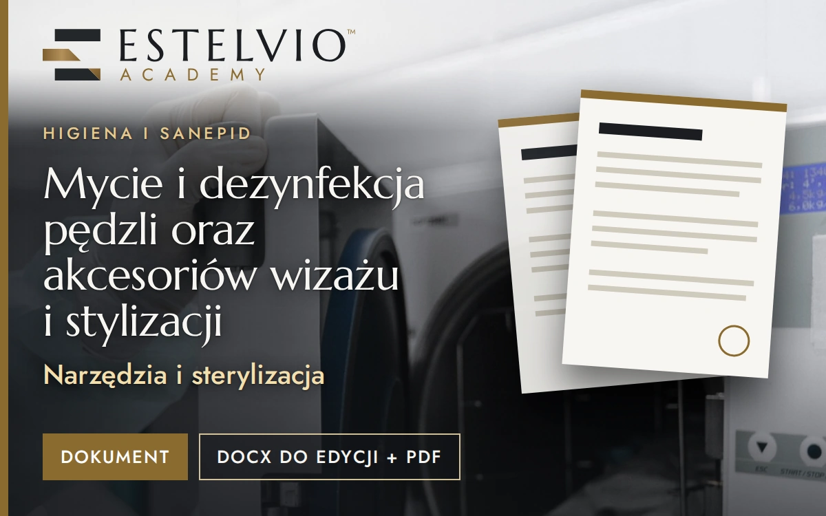 Mycie i dezynfekcja pędzli oraz akcesoriów wizażu i stylizacji