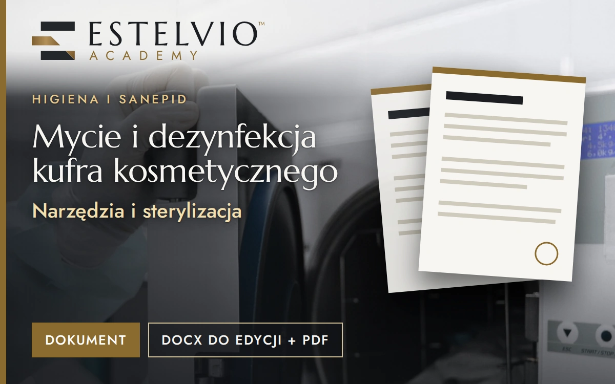 Mycie i dezynfekcja kufra kosmetycznego