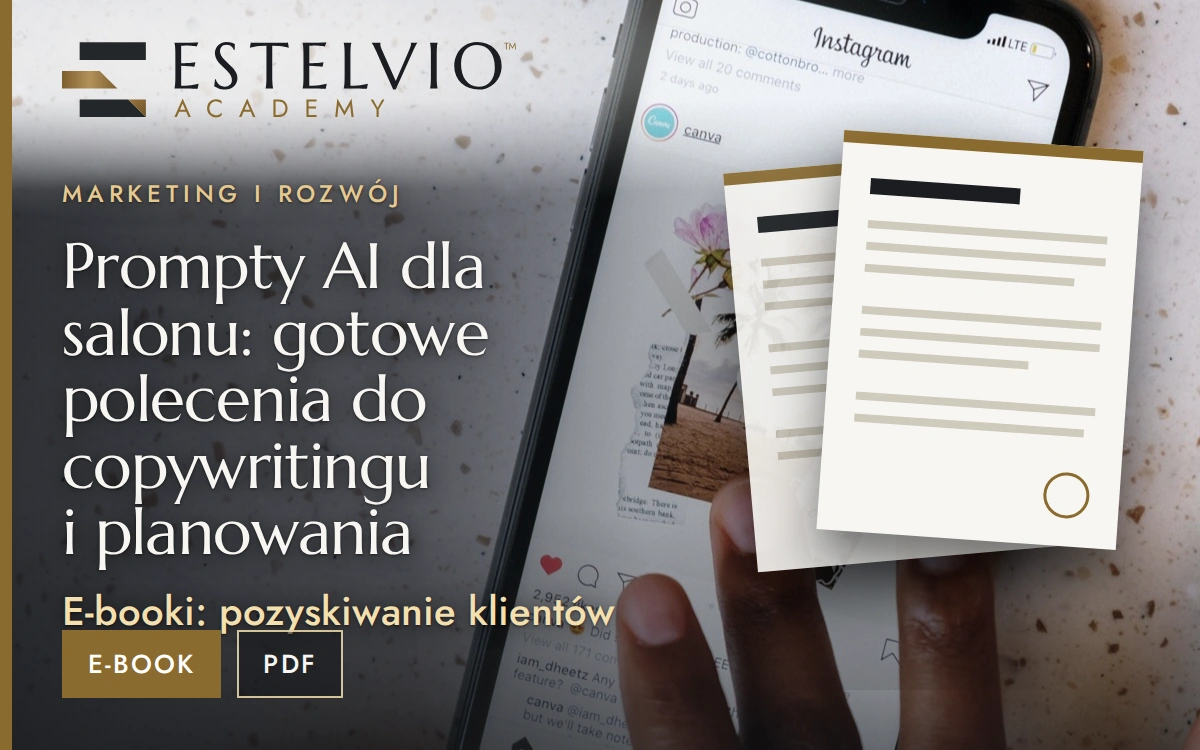 Prompty AI dla salonu: gotowe polecenia do copywritingu i planowania