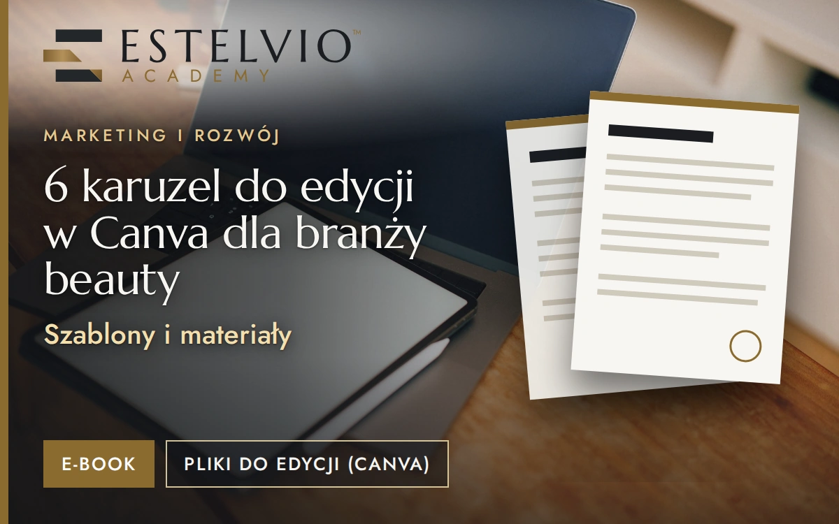 6 karuzel do edycji w Canva dla branży beauty