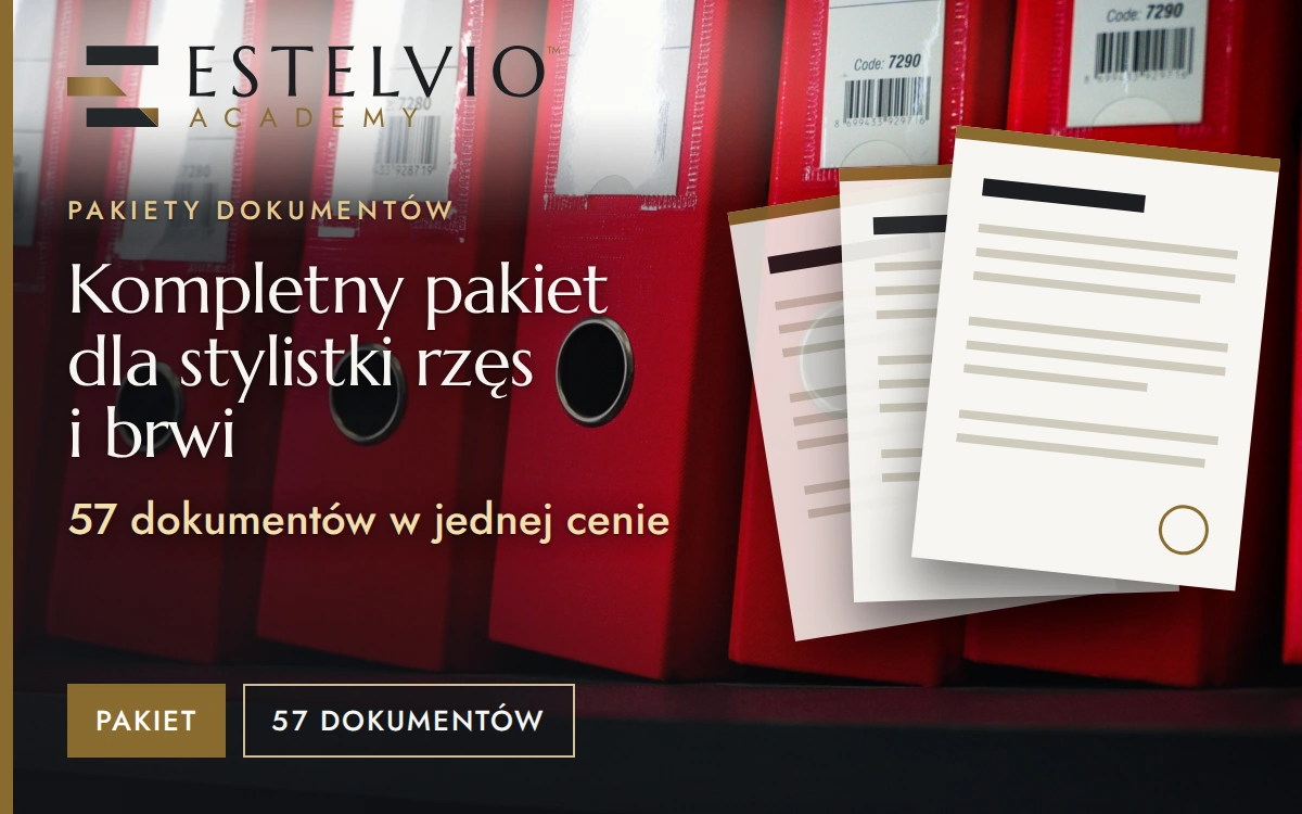 Kompletny pakiet dla stylistki rzęs i brwi