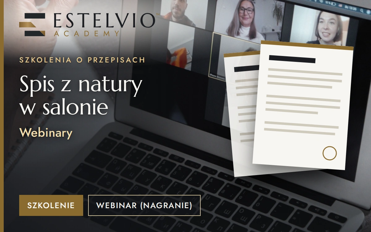 Spis z natury w salonie