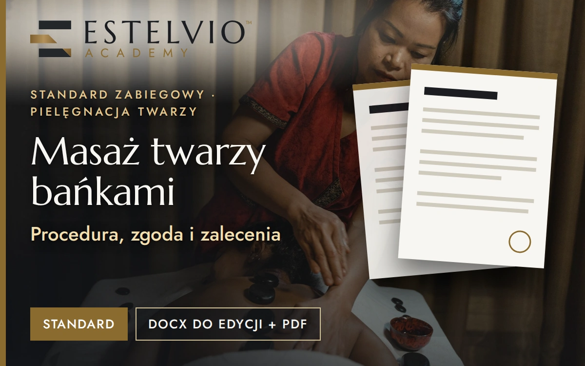 Standard zabiegu: Masaż twarzy bańkami