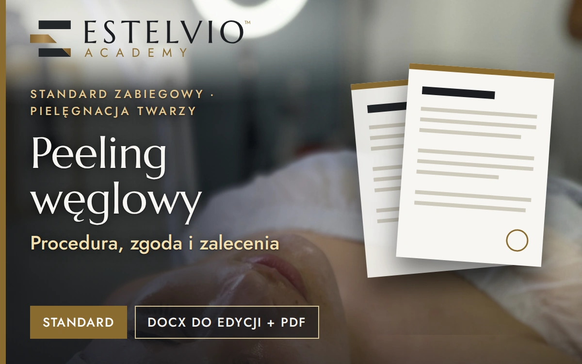 Standard zabiegu: Peeling węglowy