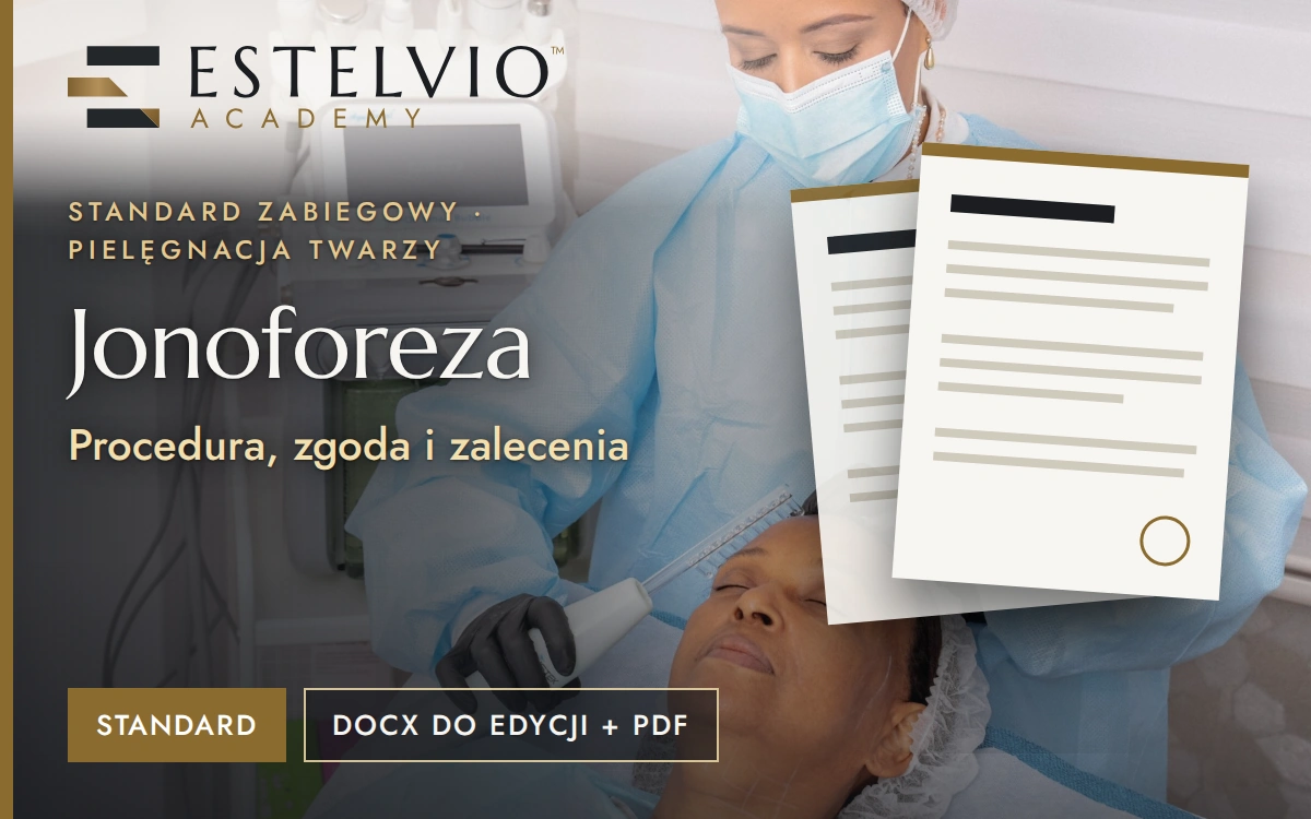 Standard zabiegu: Jonoforeza