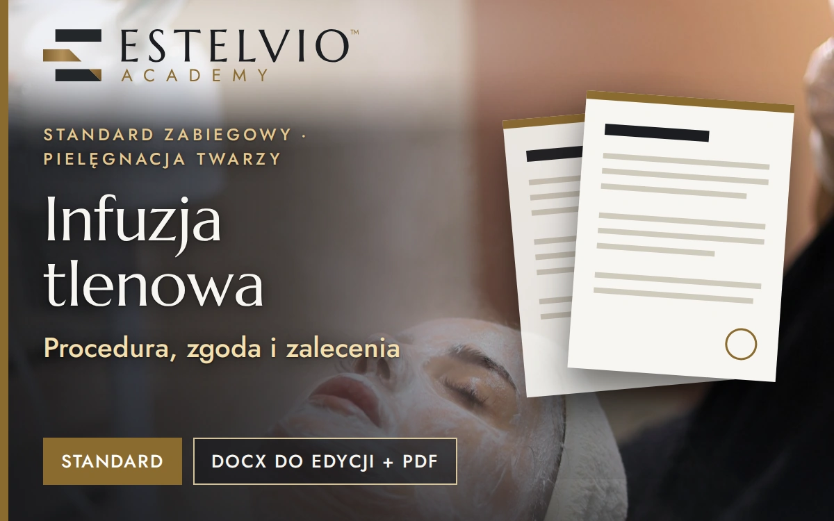 Standard zabiegu: Infuzja tlenowa