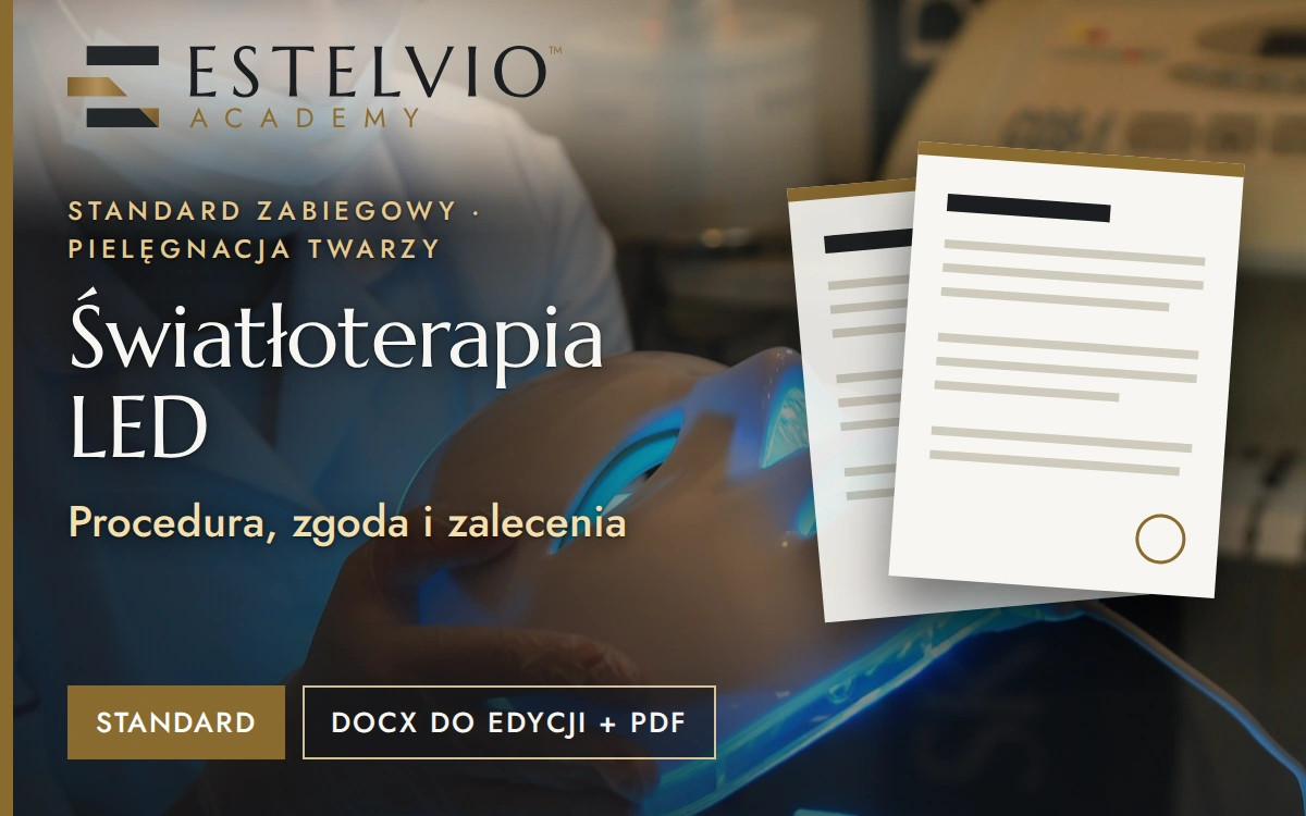 Standard zabiegu: Światłoterapia LED
