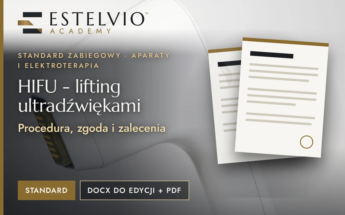 Standard zabiegu: HIFU - lifting ultradźwiękami