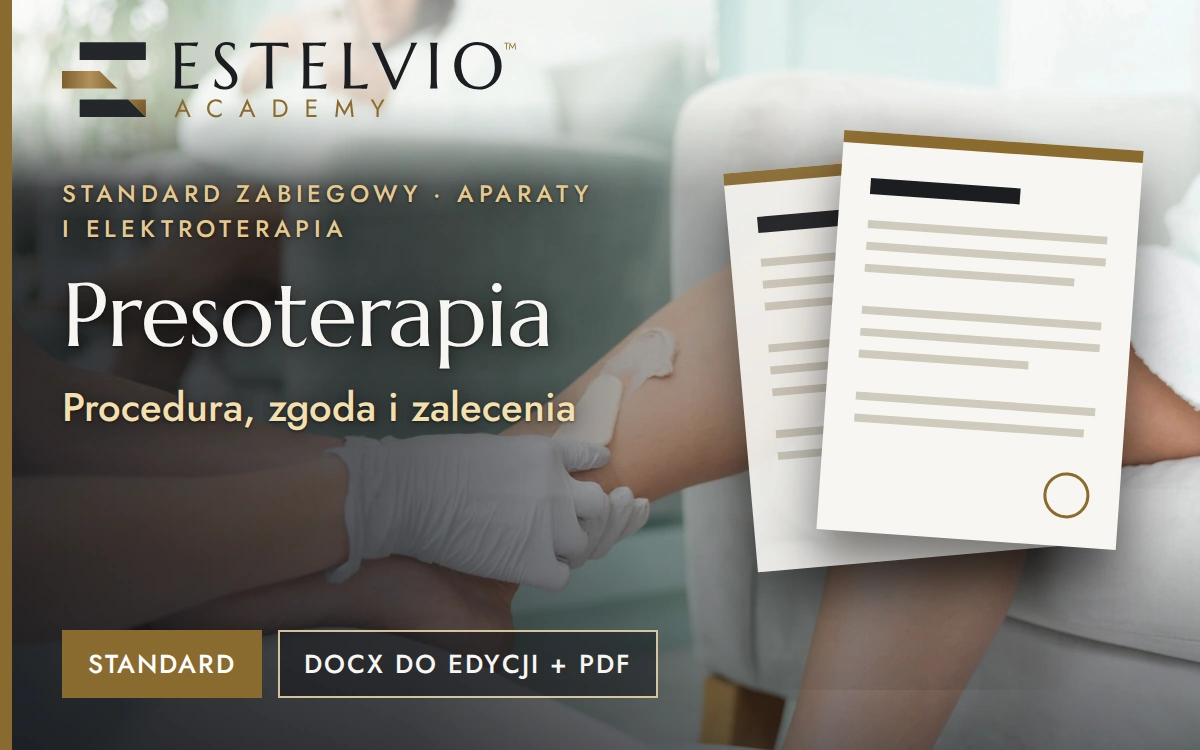 Standard zabiegu: Presoterapia