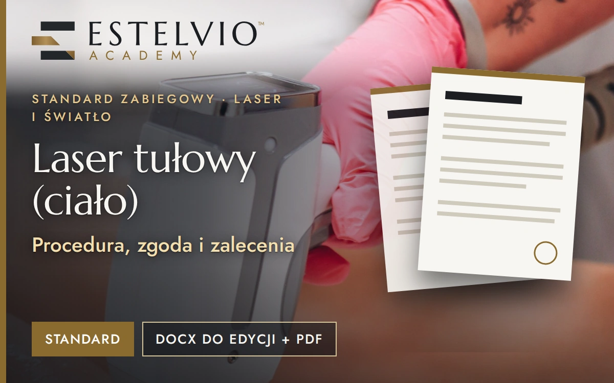 Standard zabiegu: Laser tułowy (ciało)