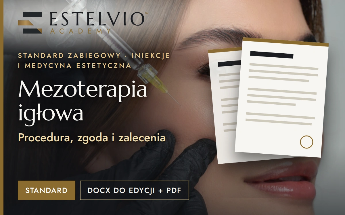 Standard zabiegu: Mezoterapia igłowa