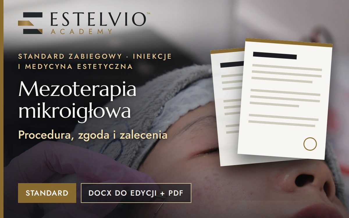 Standard zabiegu: Mezoterapia mikroigłowa