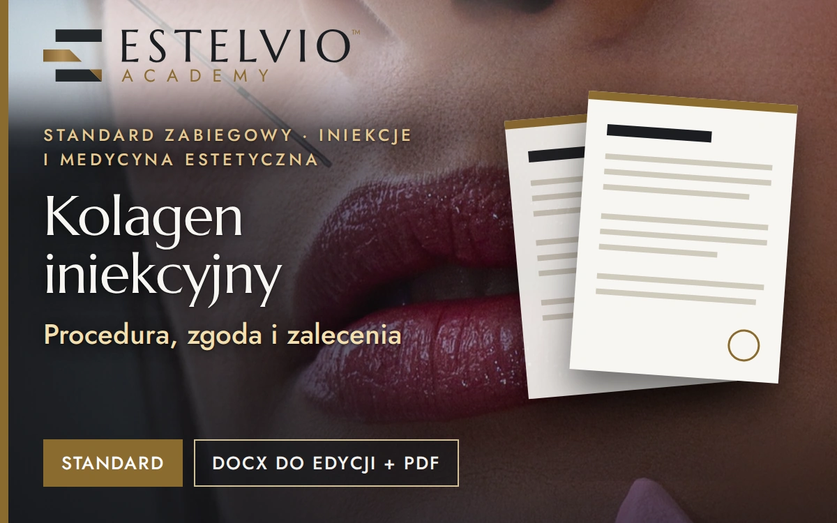 Standard zabiegu: Kolagen iniekcyjny