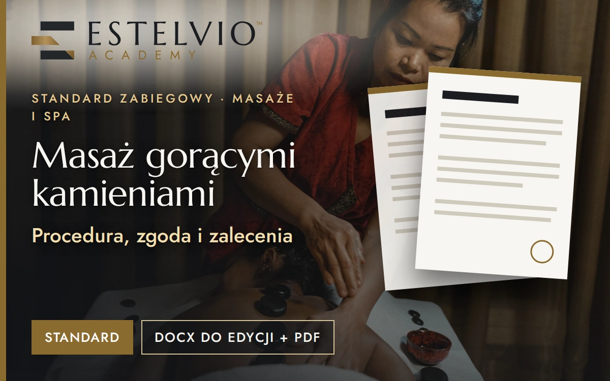 Standard zabiegu: Masaż gorącymi kamieniami