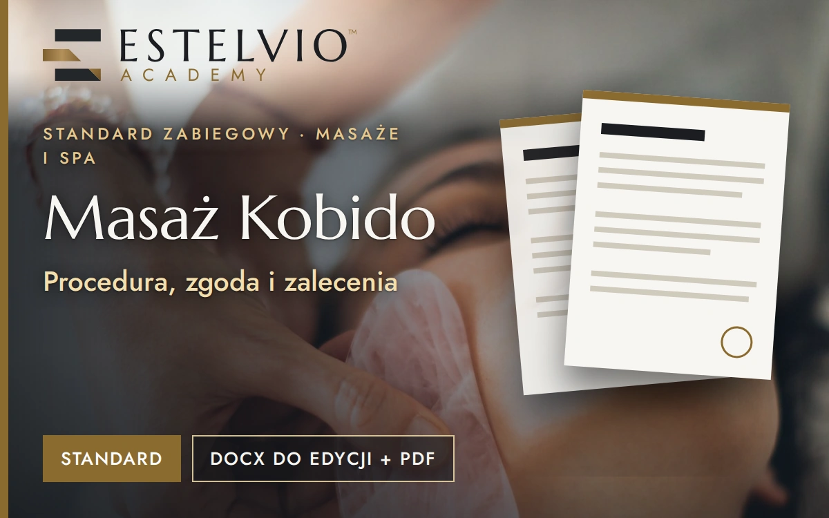 Standard zabiegu: Masaż Kobido