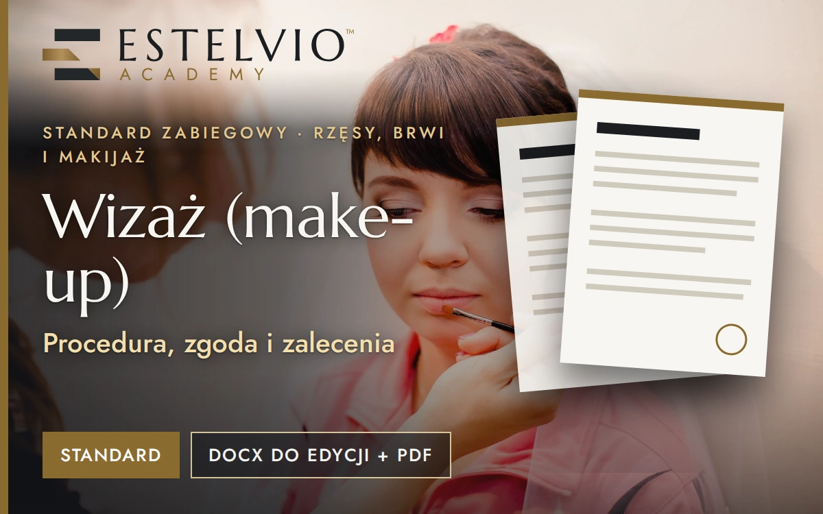 Standard zabiegu: Wizaż (make-up)