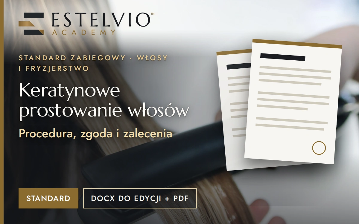 Standard zabiegu: Keratynowe prostowanie włosów