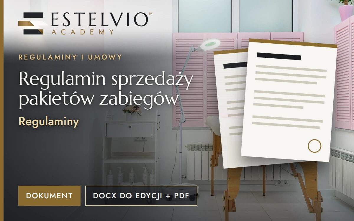 Regulamin sprzedaży pakietów zabiegów