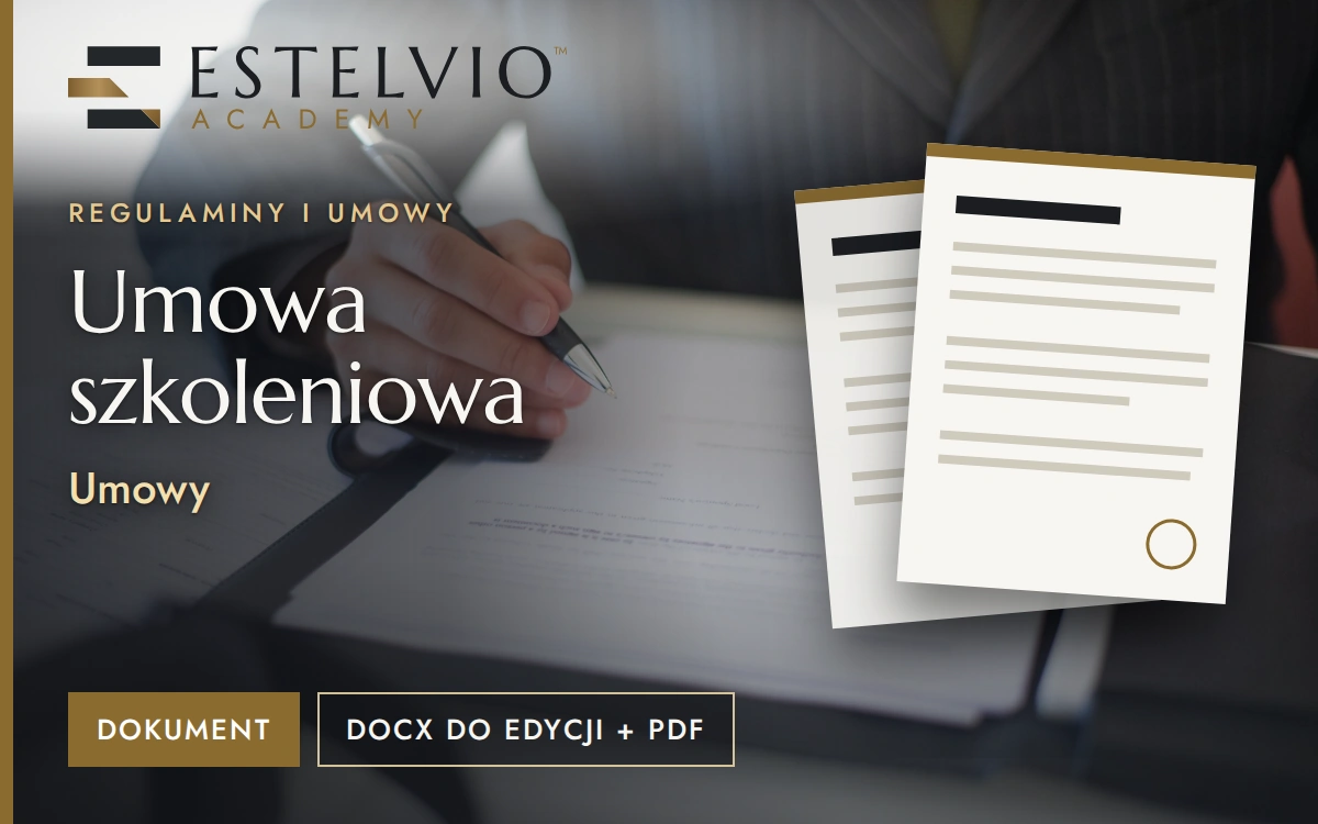 Umowa szkoleniowa