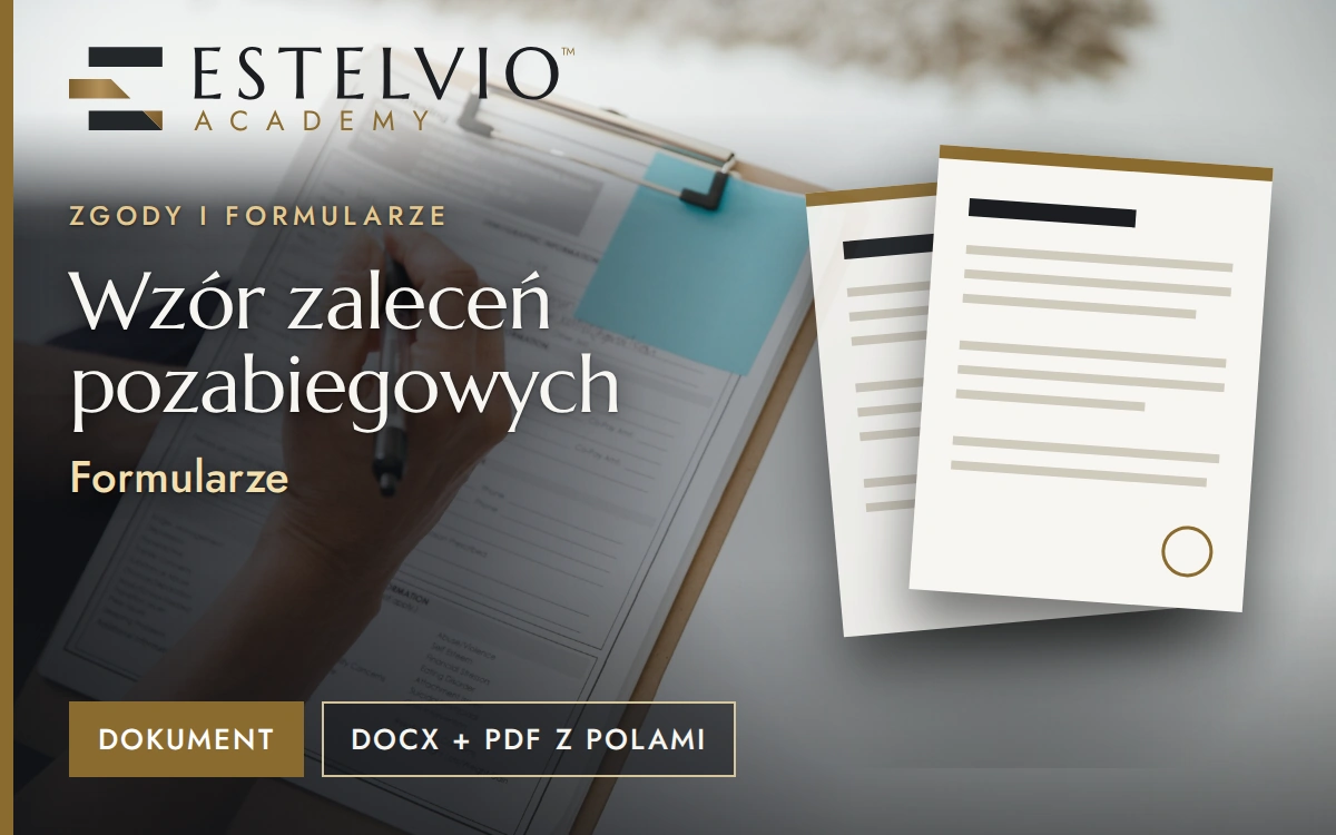 Wzór zaleceń pozabiegowych