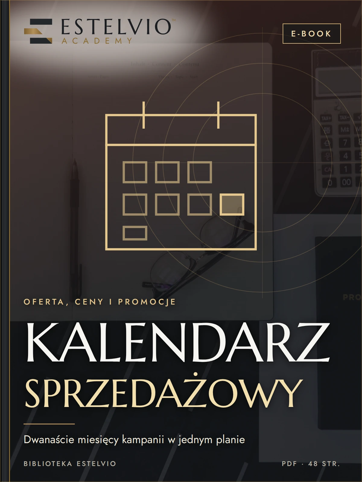 E-book: Kalendarz sprzedażowy salonu na cały rok: 12 miesięcy kampanii