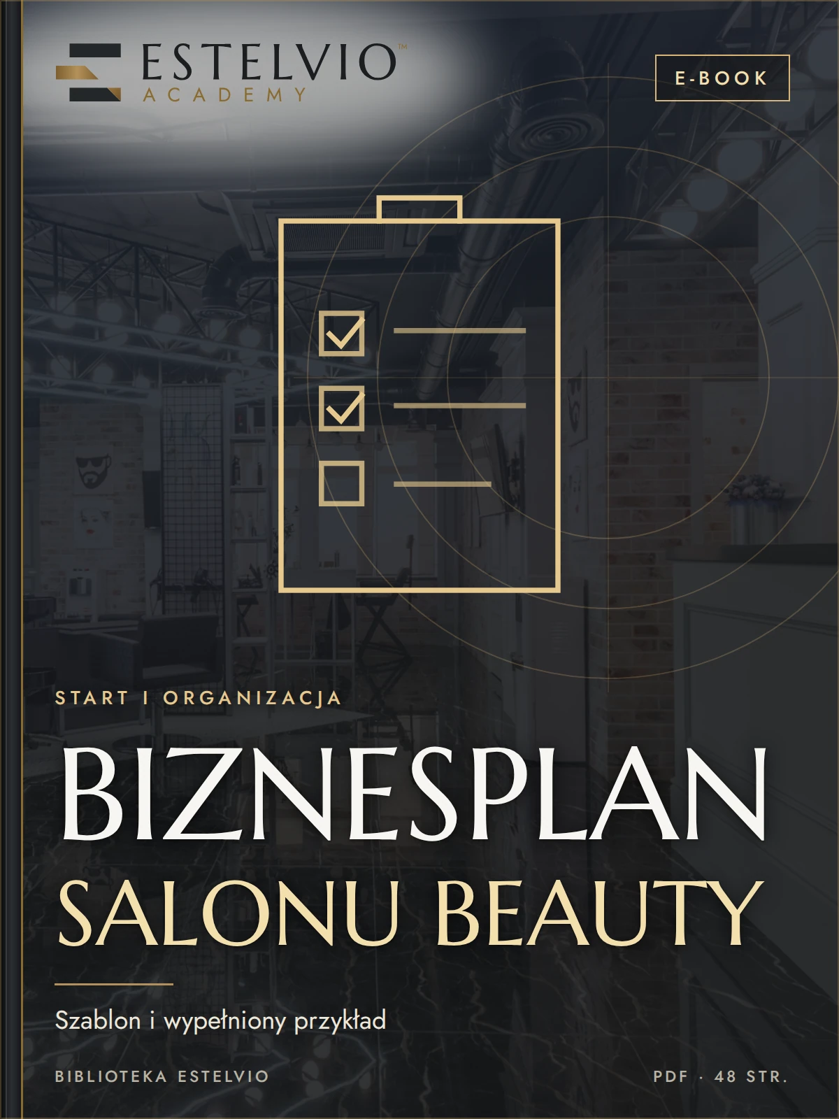 E-book: Biznesplan salonu beauty: gotowy szablon z przykładem