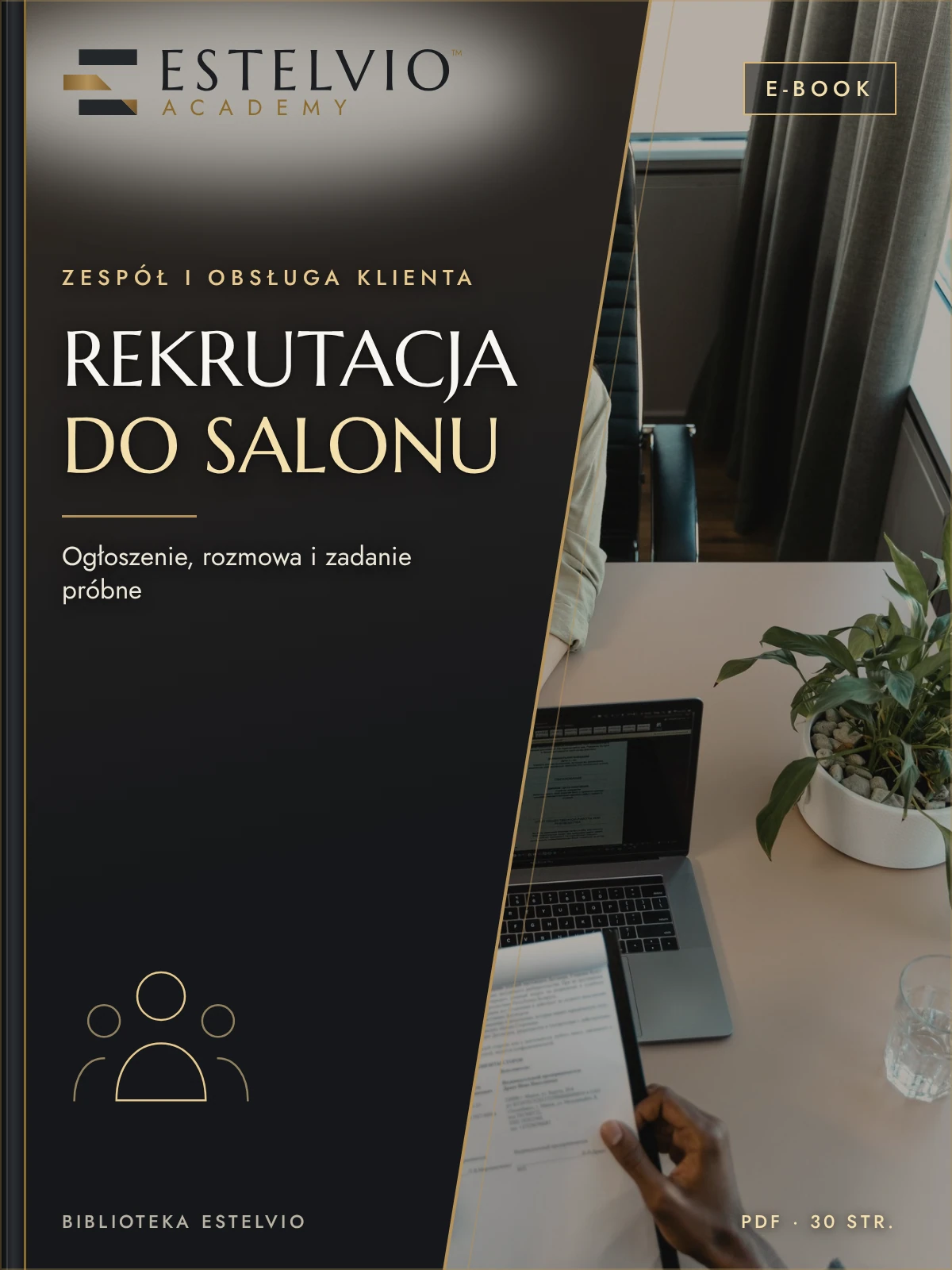 E-book: Rekrutacja do salonu: ogłoszenie, rozmowa, zadanie próbne