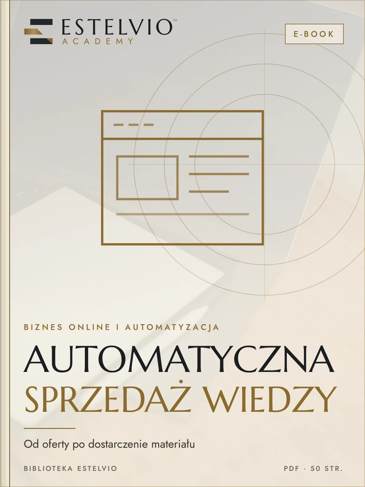 E-book: Automatyczna sprzedaż kursów i e-booków dla ekspertów