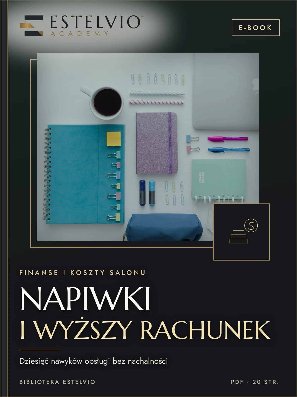 E-book: Napiwki i wyższy rachunek: 10 sposobów, które działają w salonie