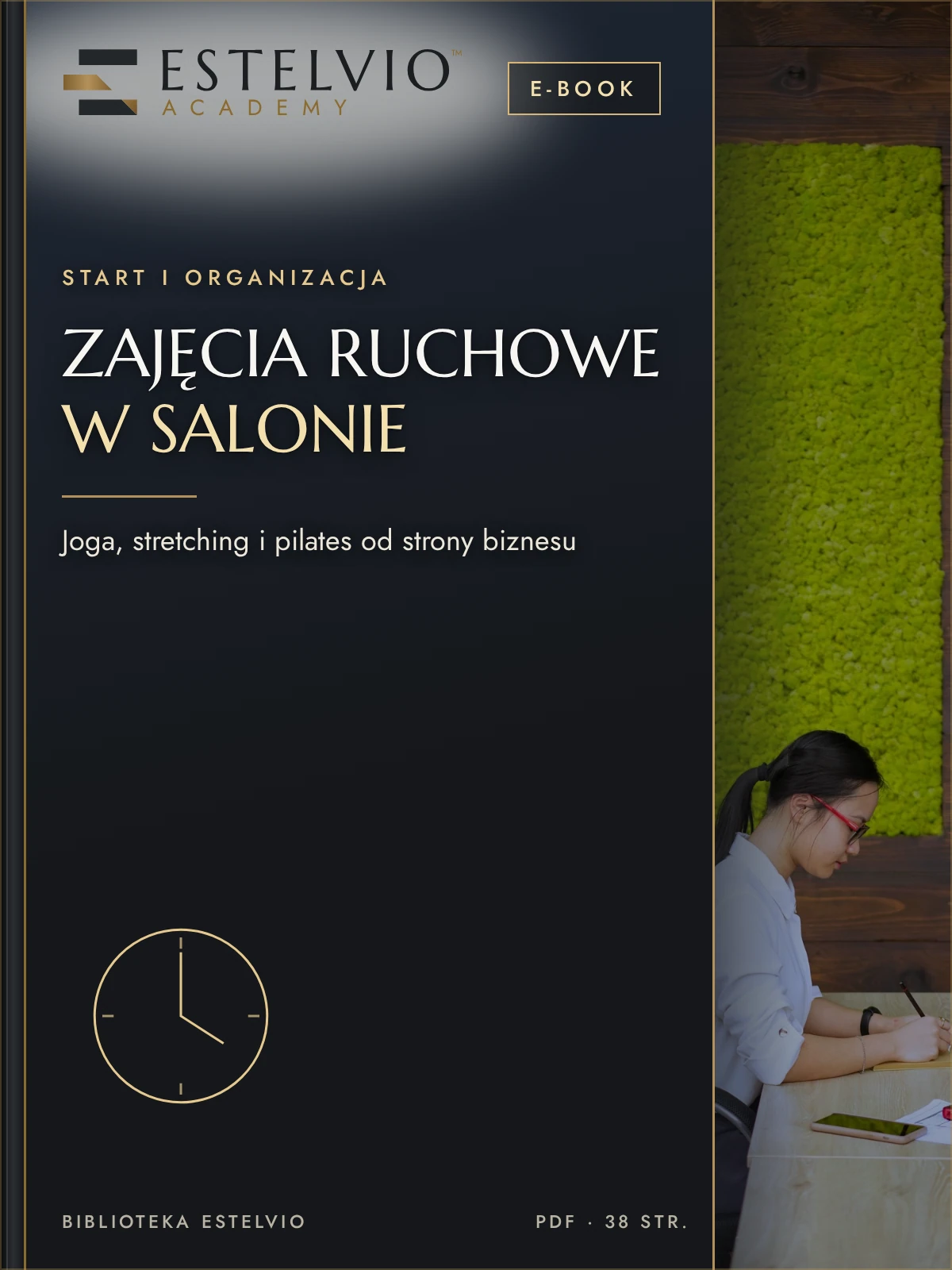 E-book: Zajęcia ruchowe jako dodatek do salonu: joga, stretching, pilates